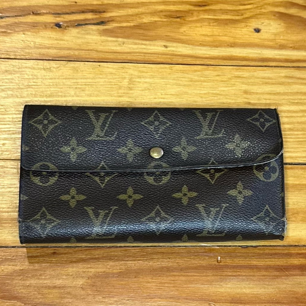 Louis Vuitton monogram canvas Porte-Tresor international wallet.